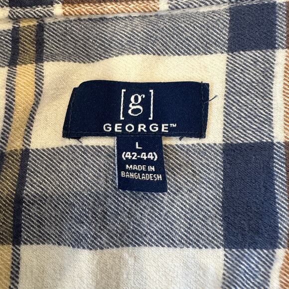 Sarcastic Cat Plaid Flannel Shirt Shacket LARGE Nurse Gift Oversize Unique Funny - Picture 5 of 6